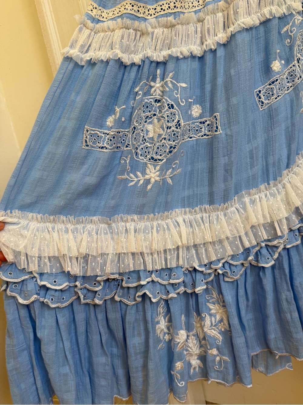 Fillyboo Charm your way dress in blue - Picture 5 of 11